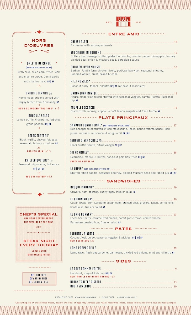 Menu Westport Cafe-1